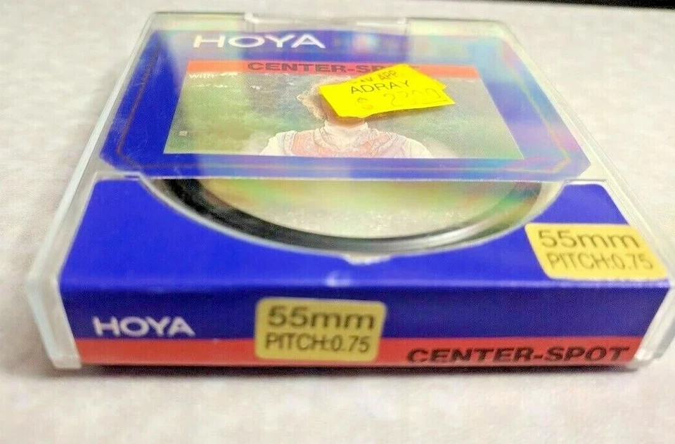 55mm Hoya Center Spot CS Lens Filter Japan Genuine New Round 55 mm - Image 2 of 3