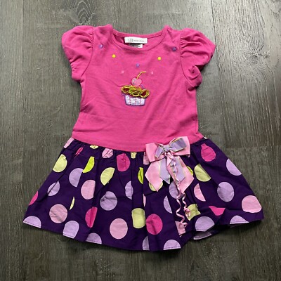 bonnie jean polka dot birthday dress NWT Girls Bonnie Jean Polka Dot Party Dress 4 NEW