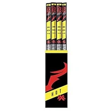 Jack Link's Wild Hot Stick, 2.2 oz, Fiery Snack Experience (Pack of 24)