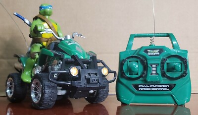 2009 Mirage Studios TMNT Back To The Sewer Leonardo Quad Remote Control  READ 
