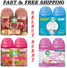 Air Wick Automatic Air Freshener Spray Refill, 2ct, ( Select Your Scent ).,
