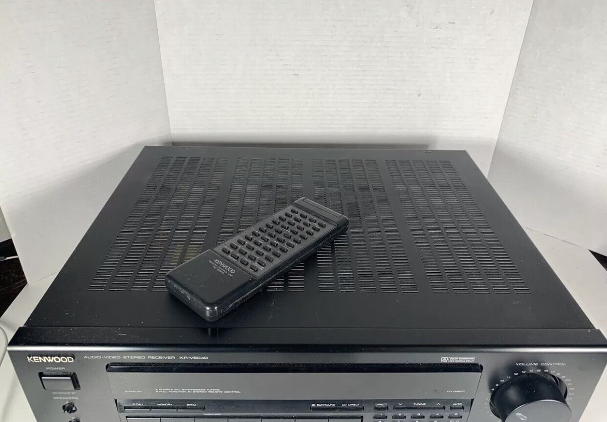 Kenwood KR-V6040 A/V Receiver | Dolby Surround Sound | 7 Channels