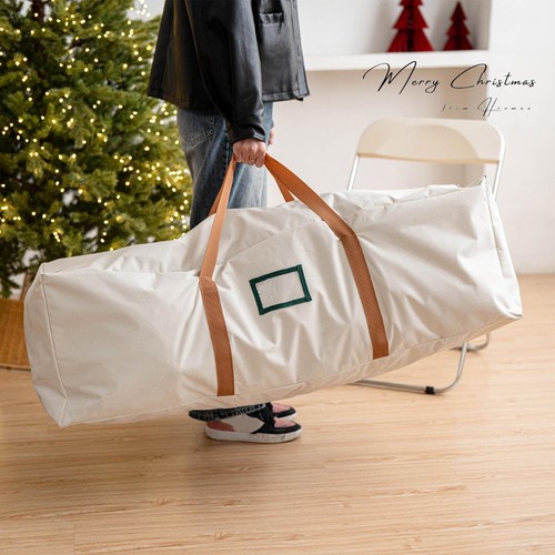 Christmas Tree Storage Bag 43.31x15.75x15.75 Inches 600D Waterproof Oxford Cloth - Picture 8 of 12
