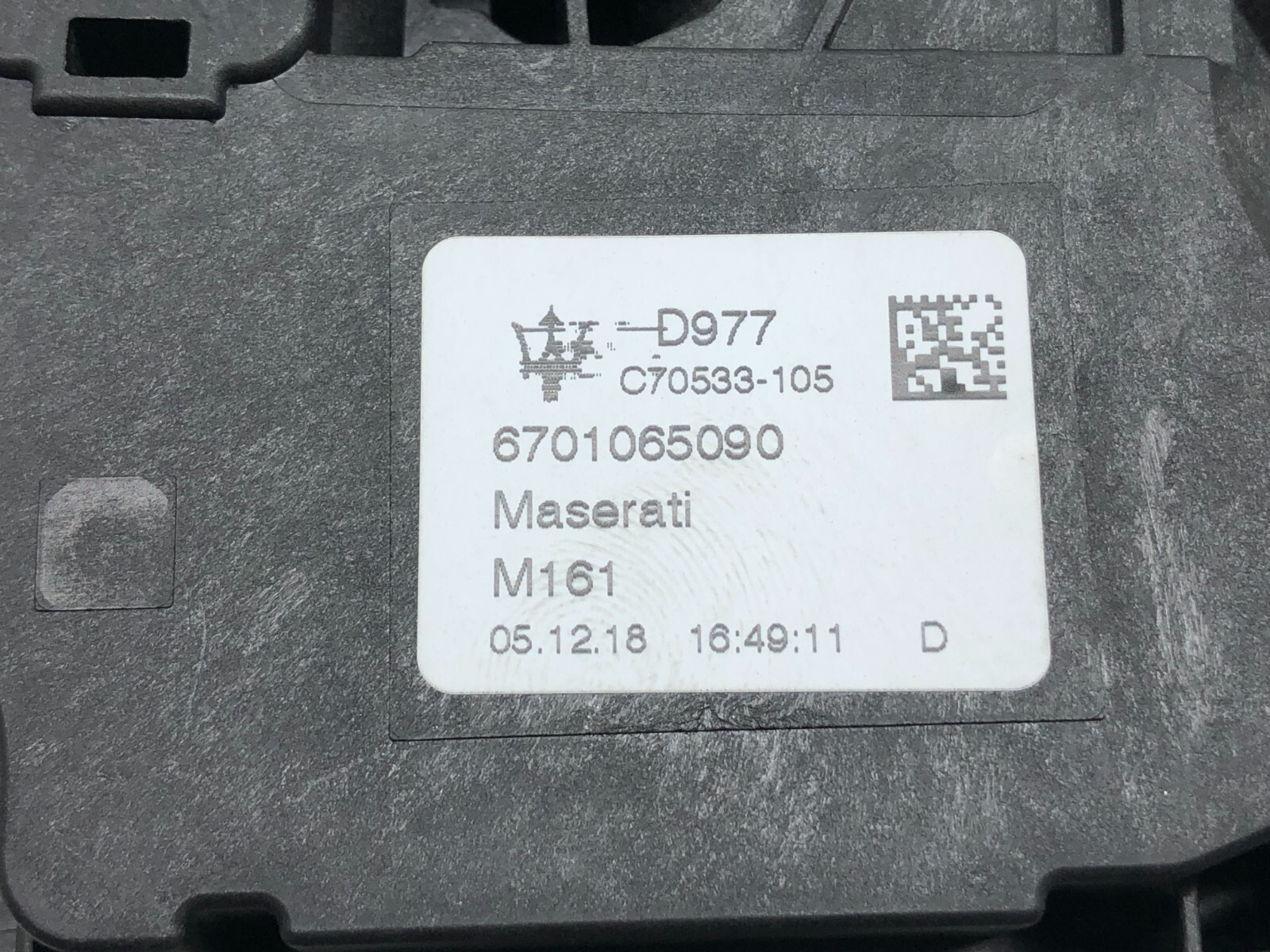 2017-2020 ALFA ROMEO STELVIO TRUNK BOOT LIFT MOTOR OEM.