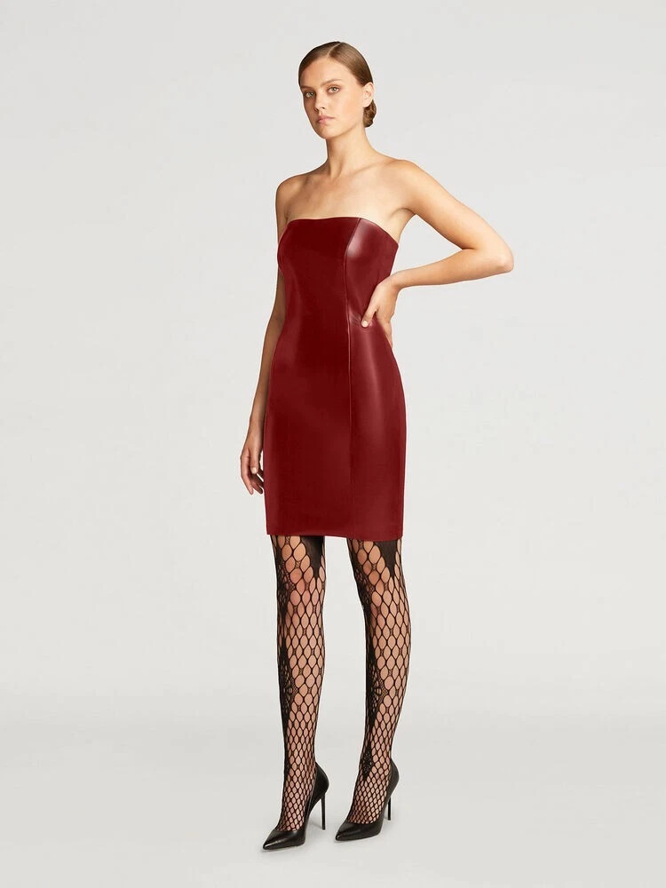 chinese dress ladies HAKAESR dresses Women Pu Faux Leather Midi Dress Strap Side Slit Bodycon  Sexy Streetwear Party Club Elegant Christmas Women's Dresses (Color : Red,  Size : Large) : Amazon.co.uk: Fashion