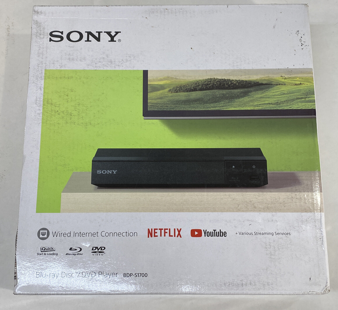 Sony BDP-S1700 Blu-ray Player - Black for sale online | eBay
