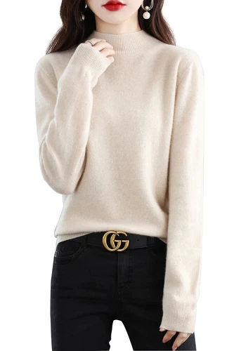 Women Knitted Sweaters Fashion V-Neck Top Sweater Autumn Warm Pullover Soft - Imagen 25 de 46
