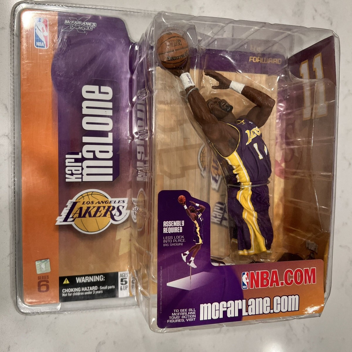 MCFARLANE FIGURES 2004 KARL MALONE SERIES 6 NRFP BRAND NEW VINTAGE