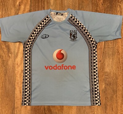 Fiji National Rugby League Team Bati Jersey Livinedge Mens Size XL