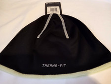 Nike Therma Fit Fleece Running Beanie Womens green /black/gray