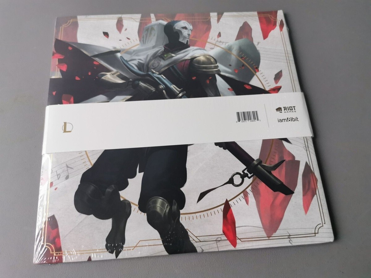 RIOT MUSIC TEAM lim red blue swirl Vinyl 2LP League Of Legends