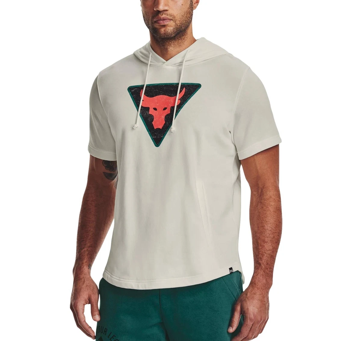 Under armour men's short sleeve hoodie sale
