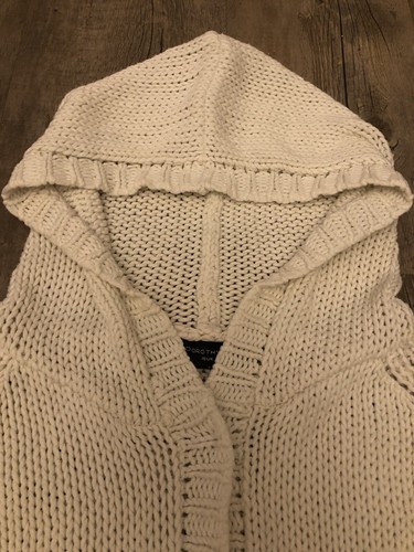 ,,DOROTHY PERKINS“ Strickjacke(Kapuze). Gr.42. Cremeweiß. Maße!!! - Bild 4 von 12