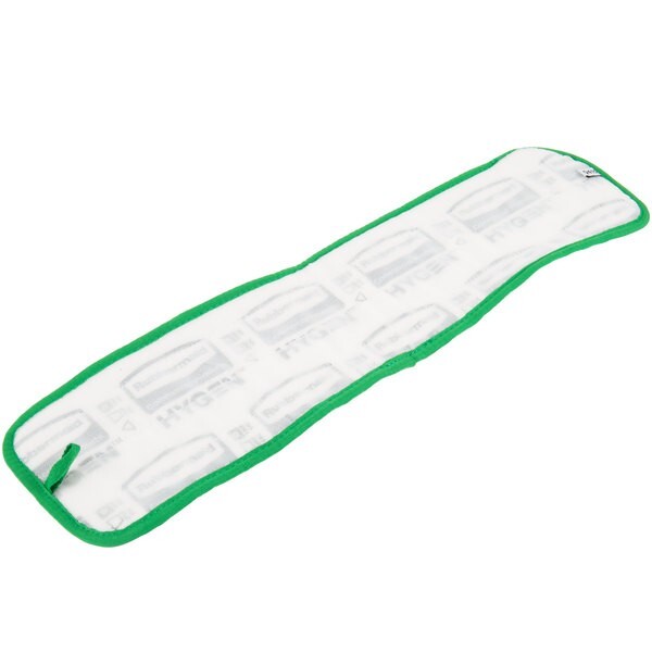 Rubbermaid Q410 HYGEN Assorted (Red, Blue, Green) Microfiber Mop Pad 18