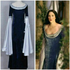 NEW Lord of the Rings Cosplay Arwen Costume Dress #