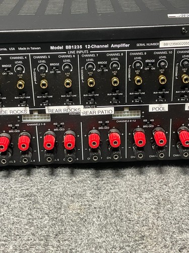 SpeakerCraft Power Amplifier BB1235 12-Channel Stereo Theater System in Black - Picture 16 of 20