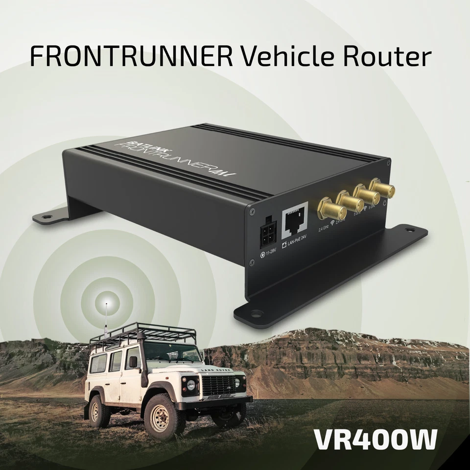 VR400W Mobiler WIFI Dual Band Vehicle Router Boote Wohnmobil 12V-24V - Bild 2 von 4