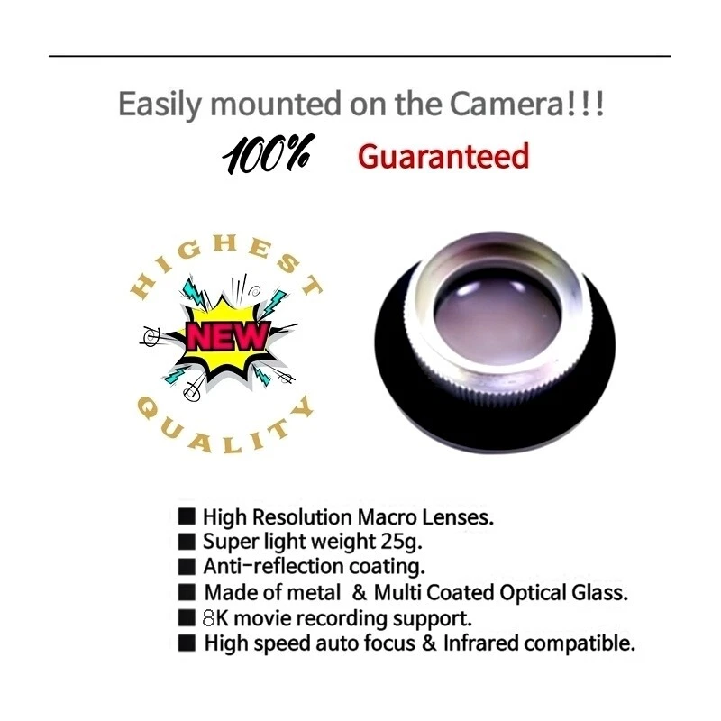 Lente macro SAD-M320 para câmera Samsung Mini - Imagem 3 de 4