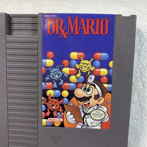 Dr Mario (Nintendo NES) mit Hülle Original - getestet & funktionsfähig mehr im Laden - Bild 4 von 19