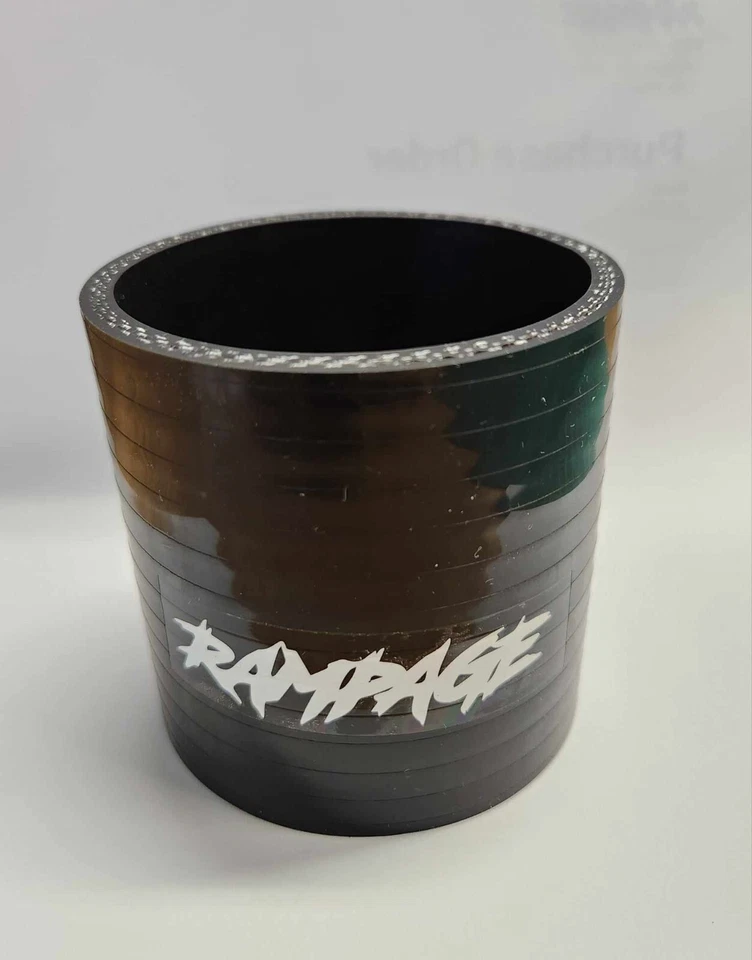 2.75" (70mm) Straight Black Silicone Coupler - 3 ply - Intercooler - Image 3 of 3