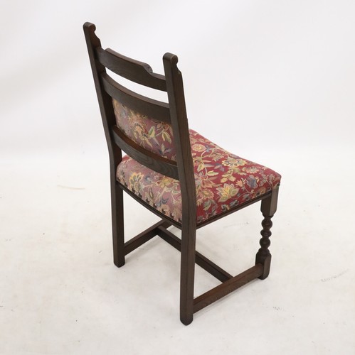 6 Old Charm Dining Chairs Tudor Brown Studded Upholstery FREE UK Delivery - Picture 6 of 19