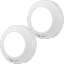 LED Puck Lights, Battery Operated, 50 Lumens, under Cabinet Lighting, Easy to In