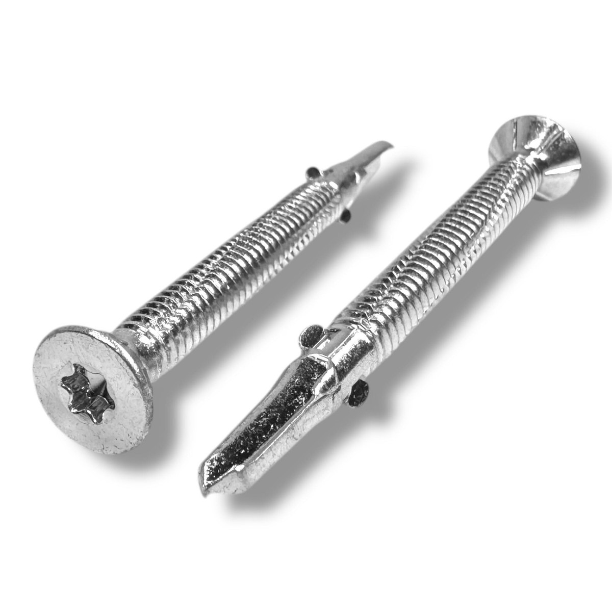 300 Pack (BULK) - 1/4-20 x 2-3/4” Reamer Tek Wood-to-Metal Screws