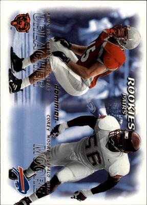 2000 SkyBox Dominion #242 Brian Urlacher RC/C. Moore RC Rookie Bears