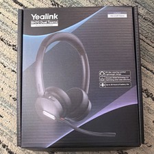 Yealink BH70 Dual Teams Bluetooth USB-A Headset, Acoustic Shield Tech, Black