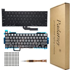 Backlight Backlit Keyboard with MacBook 13 inch A2251 Released 2020 US Layout...