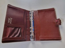 Filofax Winchester vitello doppio tassello marrone chiaro organizer dimensioni personali 4clf 7/8TG
