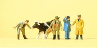 Preiser 14039 HO1:87; Viehhandel , Neu & Ovp