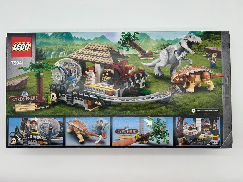 LEGO Jurassic World 75941 - Indominus rex vs. Ankylosaurus - NEW