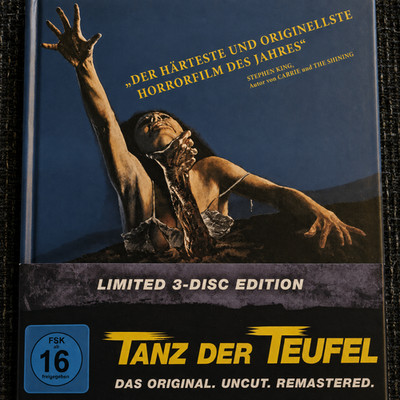 Tanz der Teufel / Evil Dead / Mediabook  / Blu-Ray 3 Disc Edition