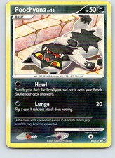 Pokémon TCG Platinum Poochyena 86/127 PO HP Non-Holo B1B3 on eBay