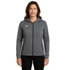 Nike Showtime Therma Flex Hoodie Full Zip in Gray EUC Size XL Unisex