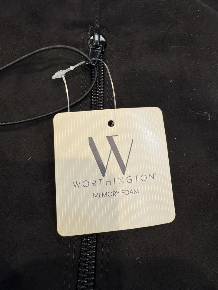 Botas Worthington de espuma viscoelástica hasta la rodilla negras talla 7,5 M nuevas con caja precio de venta sugerido por el fabricante 95 USD. Foto 4 de 4