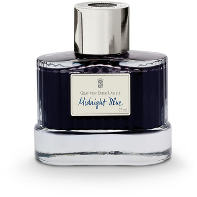 Graf Von Faber-Castell Faber Castell 141007 Bottle Ink Midnight Blue 2.5 Fl Oz