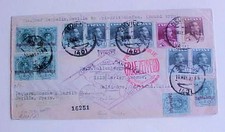 SPAIN ZEPPELIN SIEGER 58B,58CC cat.650M($400.00) ROUND THE WORLD 1930