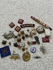 Job Lot Military Badges Patches Mix WW2 Pins Ribbon