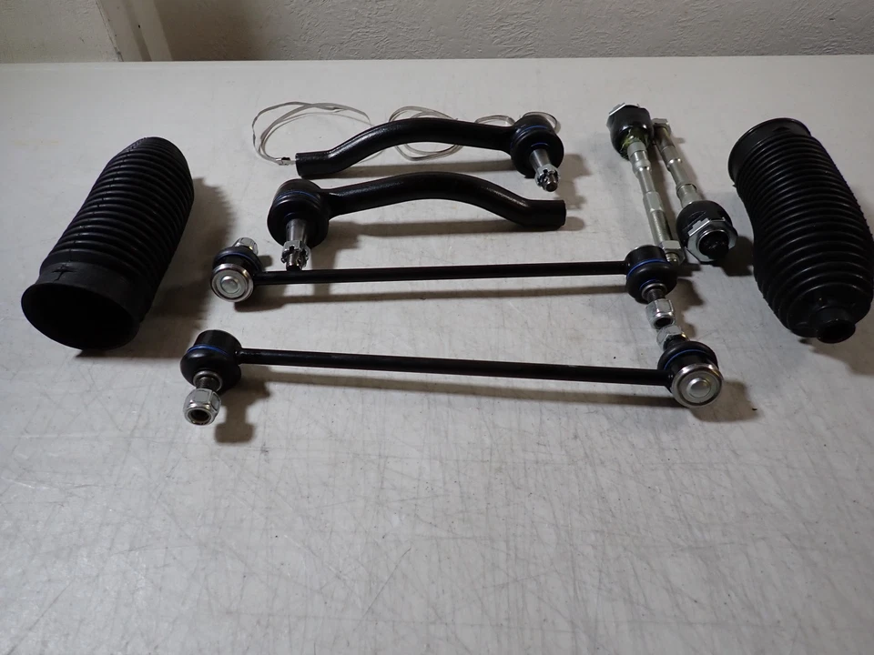 Front Sway Bar Inner Outer Tie Rod w Boots For 2007-2013 Nissan Altima Foto 2 de 4