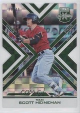 2016 Panini Elite Extra Edition Status Emerald Die-Cut 34/49 Scott Heineman 0ne3