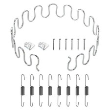 25.6" Upholstery Spring Replacement Kit, Sagging Cushions Repair Kit Silver