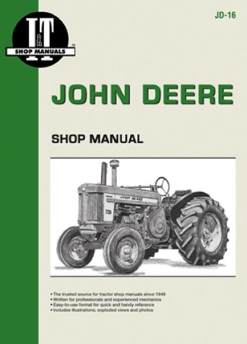 John Deere Model 520-730 Tractor Service Repair Manual by  Ha... - 9780872880726