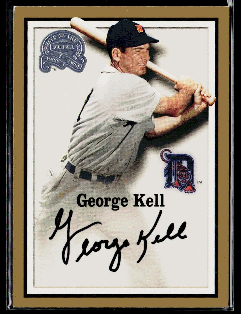 George Kell #NNO 2000 Fleer Greats of the Game Baseball Autographs