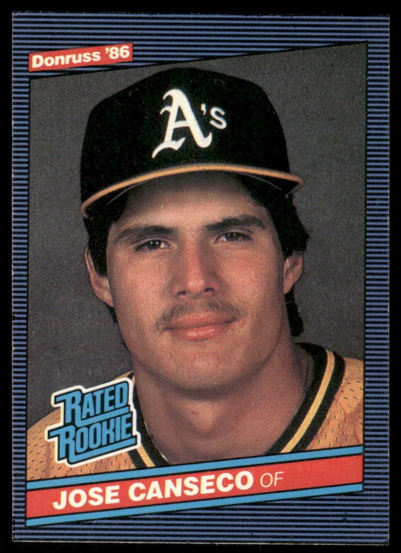 1986 Donruss RR RC #39 Jose Canseco