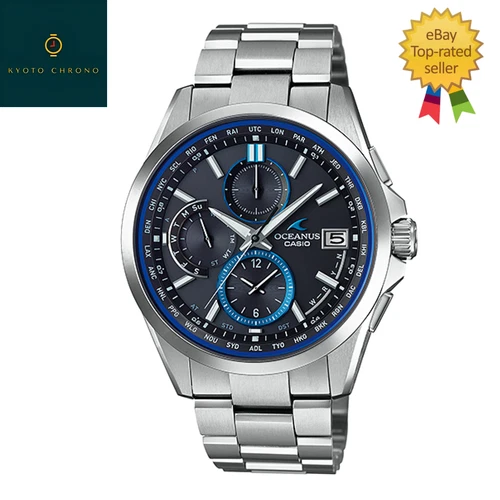 NEW CASIO G-OCEANUS OCW-T2600-1AJF Tough Solar Diver 100m MULTIBAND6 Men's Watch