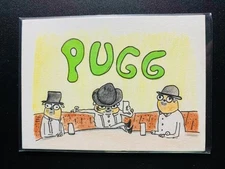 FM Studios PUGG  1/1 Origin Sketch Card 1of1 by Graham