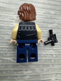 LEGO Star Wars Han Solo MINIFIGURE wavy hair 75159 75290 75205