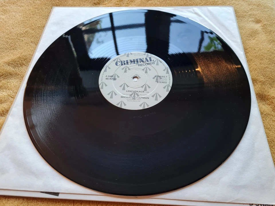 Michael Chapman - Lescudjack 1979 12" Vinyl Single DSWAG7 EX/NM - cleaned - Image 3 of 4